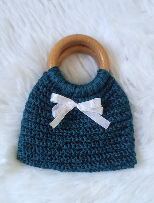 Háčkovaná mini kabelka — foto 4