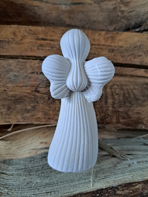 3D ANDÍLEK SE SRDÍČKEM 8,5 cm — foto 3