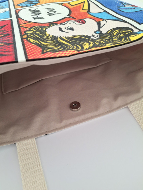 Tote bag Comics blue — foto 4
