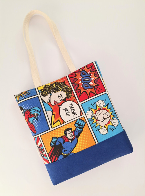 Tote bag Comics blue — foto 2