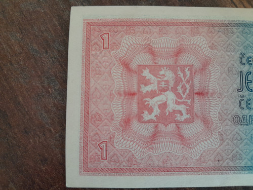 1 koruna 1938/40 protektorát — foto 5