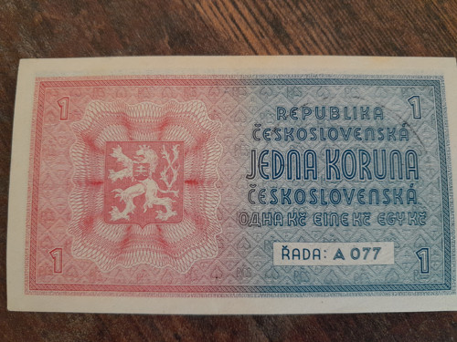 1 koruna 1938/40 protektorát — foto 4