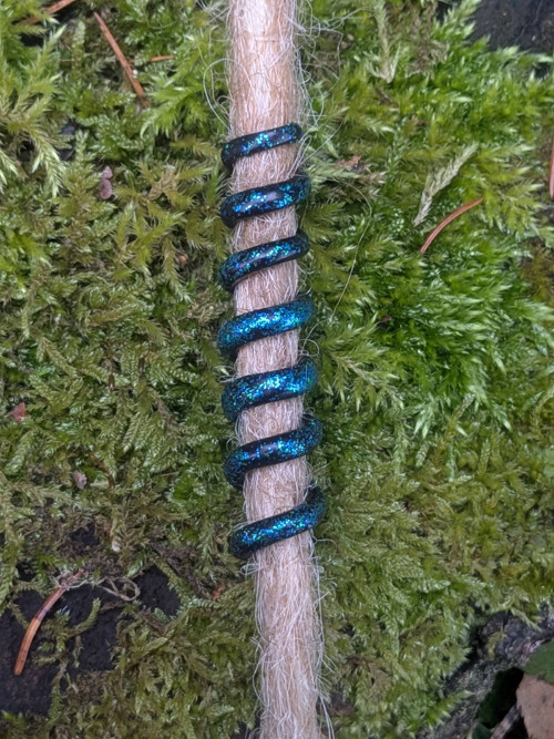 Modrozelená spirála — foto 2