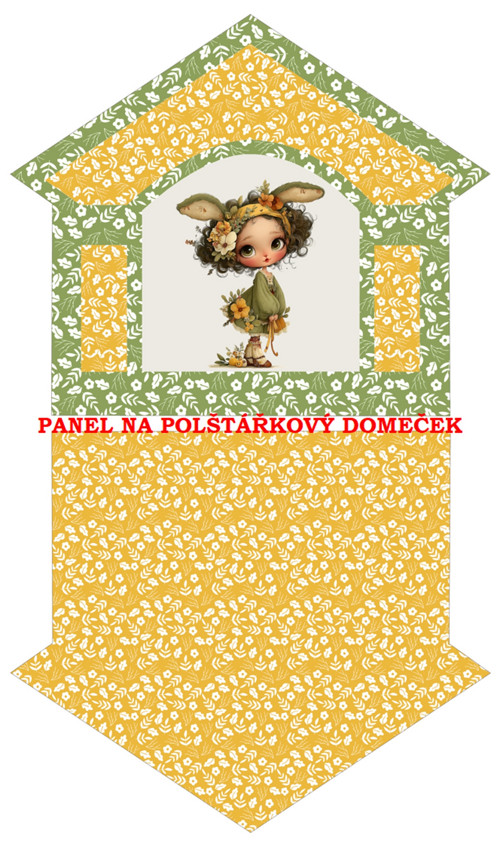 Bavlněný panel 50x85 cm — foto 2