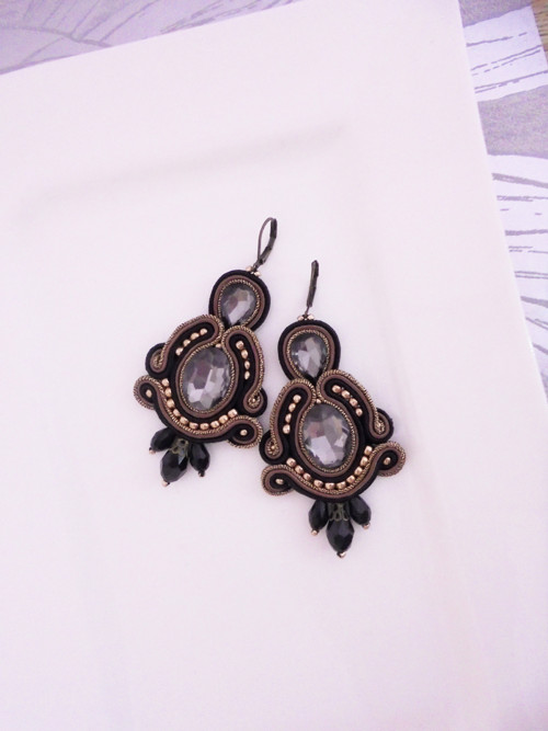 Soutache náušnice — foto 2