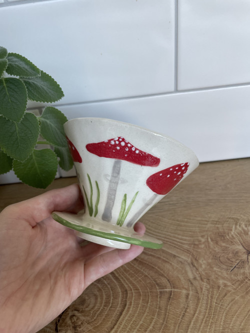 Keramický překapávač na kávu - V60 - dripper — foto 5