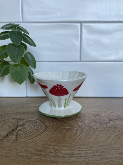 Keramický překapávač na kávu - V60 - dripper — foto 2