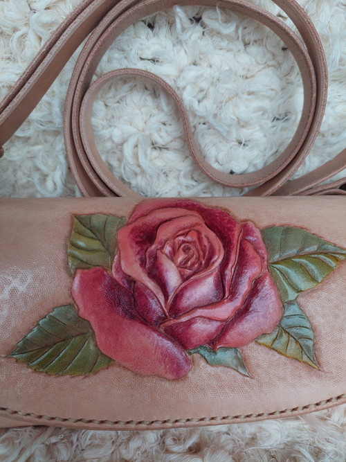 Minikabelka Sylvie - růže — foto 2