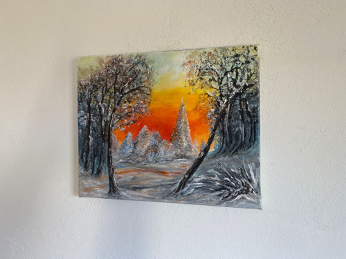 Obraz Mrazivé červánky — foto 2