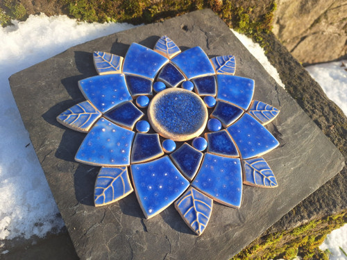 Mandala z keramických komponentů 122 — foto 5