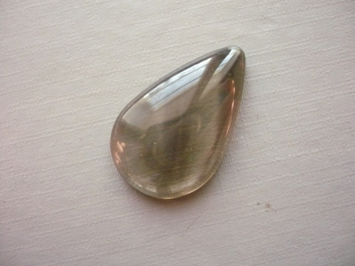 Kabošon - obsidián kouřový 28 mm, č.11f — foto 2