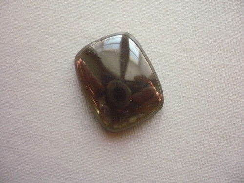 Kabošon - obsidián kouřový 22 mm, č.18f — foto 2