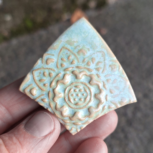 Mandala z keramických komponentů 143 — foto 4