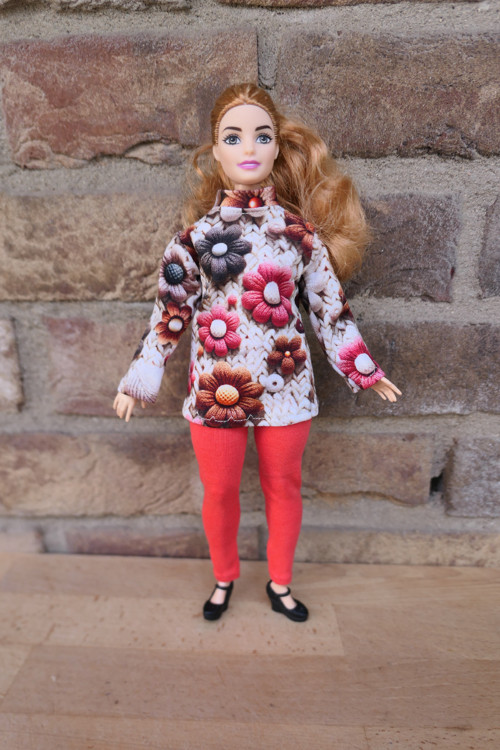 Mikina pro Barbie - baculku — foto 3