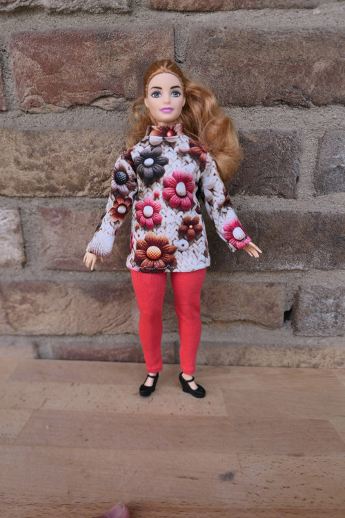 Barbie baculka - legíny — foto 2