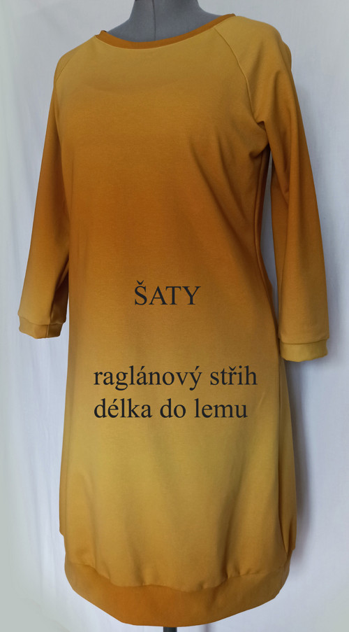 Mikinové šaty OMBRÉ — foto 5