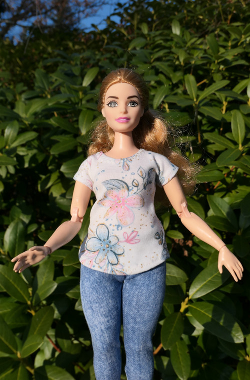 Barbie - baculka - tričko — foto 5