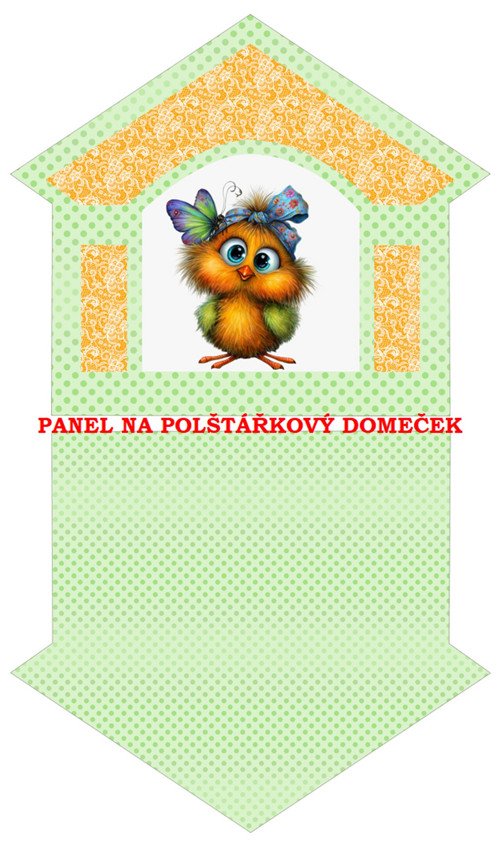 Bavlněný panel 50x85 cm — foto 2
