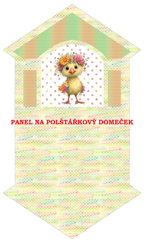 Bavlněný panel 50x85 cm — foto 2