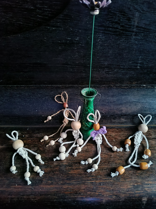 Zajíček - macramé — foto 5
