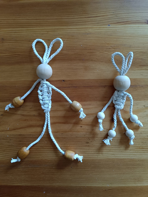 Zajíček - macramé — foto 6