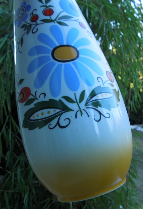 Velká stará porcelánová váza — foto 5