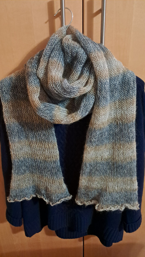 Šála maxi - mohér, kašmír, vlna, nylon — foto 2