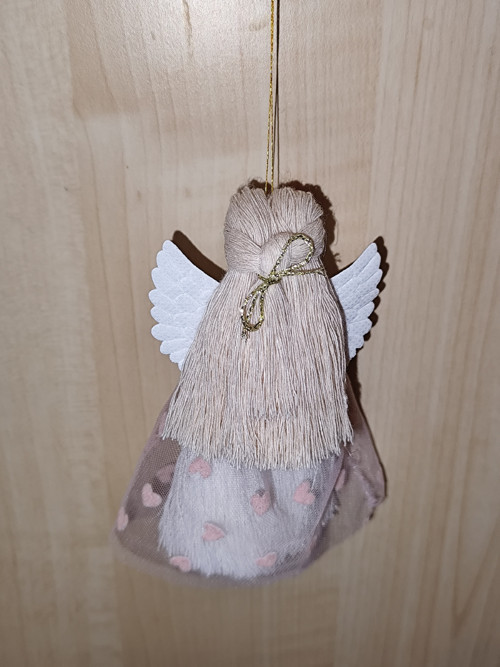 Macrame Andělka Valentýnka — foto 3