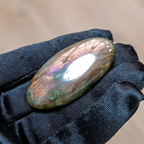 Labradorit, ID 5442, 52x26 mm — foto 4