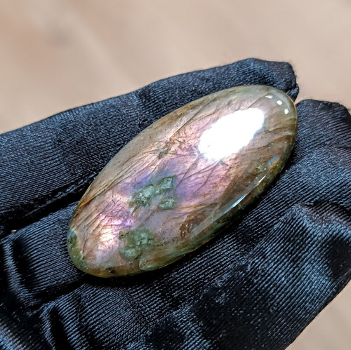 Labradorit, ID 5442, 52x26 mm — foto 2