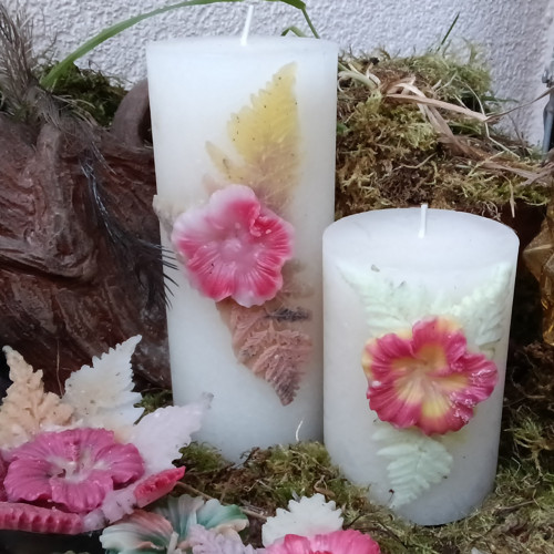 Střední bílá svíčka — foto 3