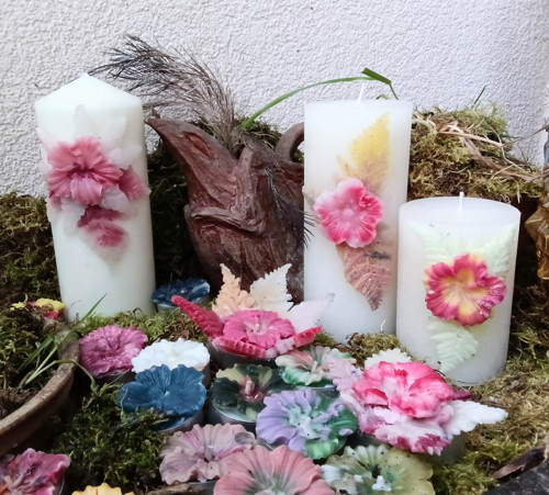 Střední bílá svíčka — foto 2