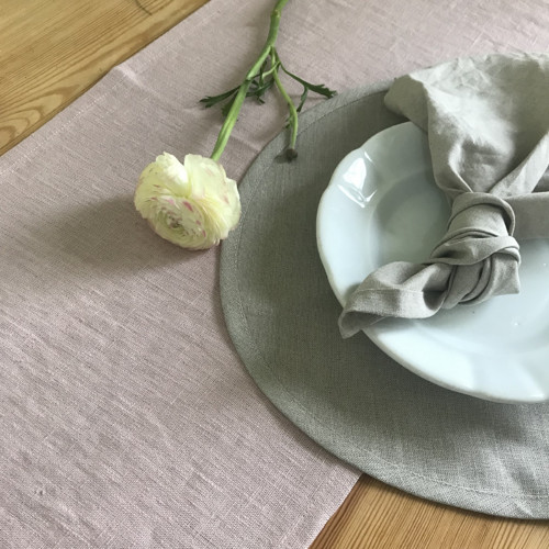 Lněné prostírání Kulaté — foto 3