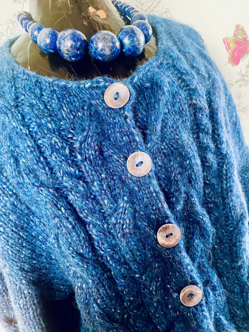 Kardigan blue jeans — foto 4
