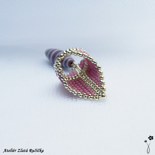 LILAC - spona na šátek — foto 6