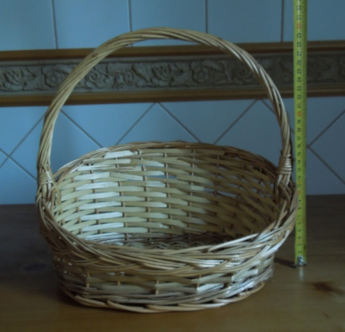 Proutěný košík s uchem — foto 6