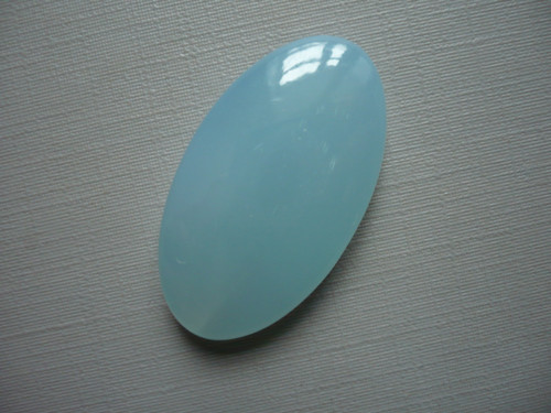 Kabošon - chalcedon aqua 35 mm, č.6f — foto 2
