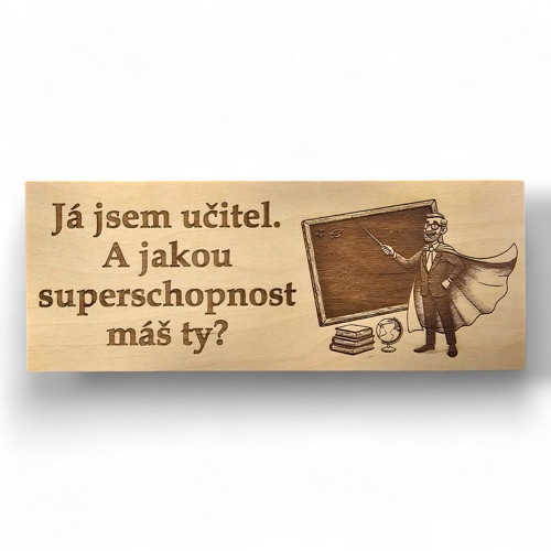 Dřevěná krabička na psací potřeby — foto 4