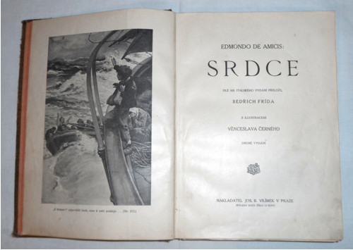 Edmondo De Amicis: SRDCE, román, 1920 — foto 2