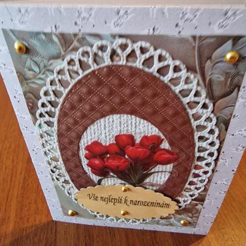 Srdečné přání s tulipány. — foto 3