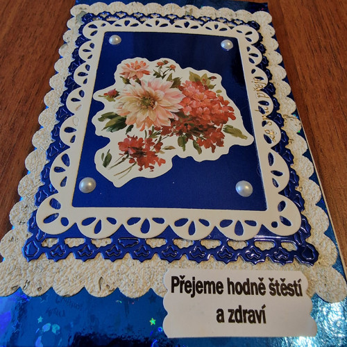 Srdečné přání v modrém. — foto 2