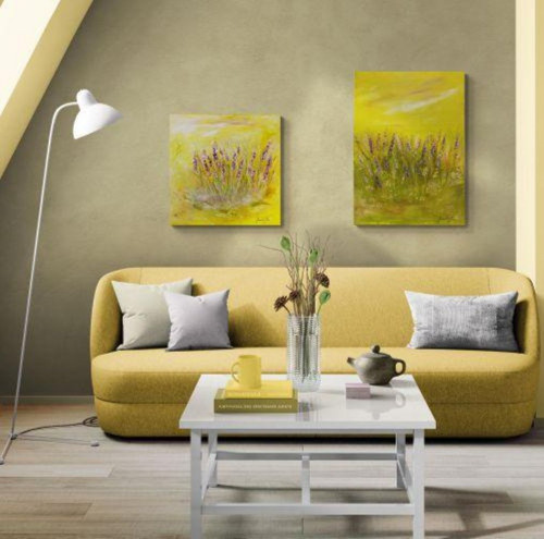 284. Levandule, 50x50 cm — foto 6