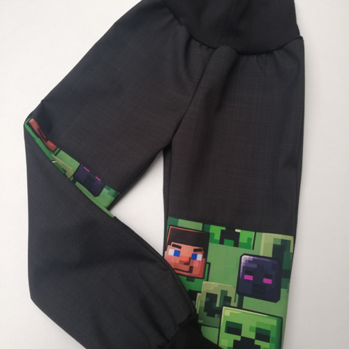 Softshellové kalhoty - jaro-podzim - MINECRAFT — foto 5