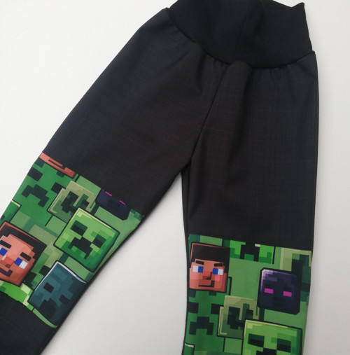 Softshellové kalhoty - jaro-podzim - MINECRAFT — foto 2