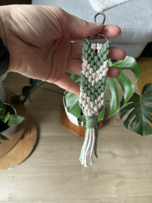 Macramé přívěsek — foto 2