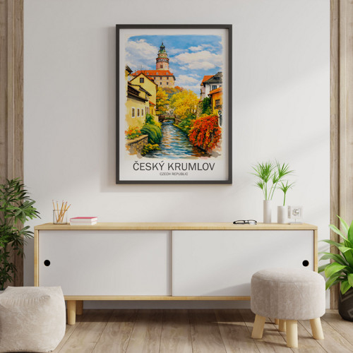 Český Krumlov - Tisk, plakát — foto 2