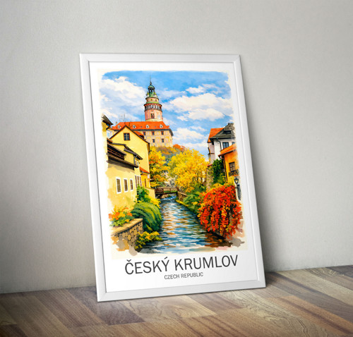 Český Krumlov - Tisk, plakát — foto 6