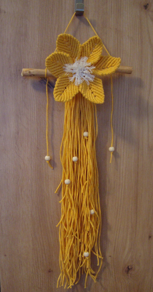 Macrame květ — foto 2