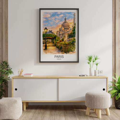 Paříž, Montmartre - Tisk, plakát — foto 2