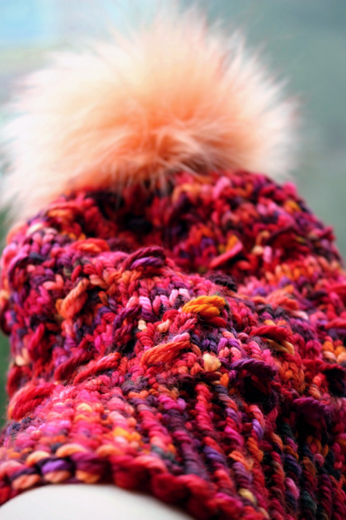 Čapule 100% merino se sw "Hot red" — foto 2